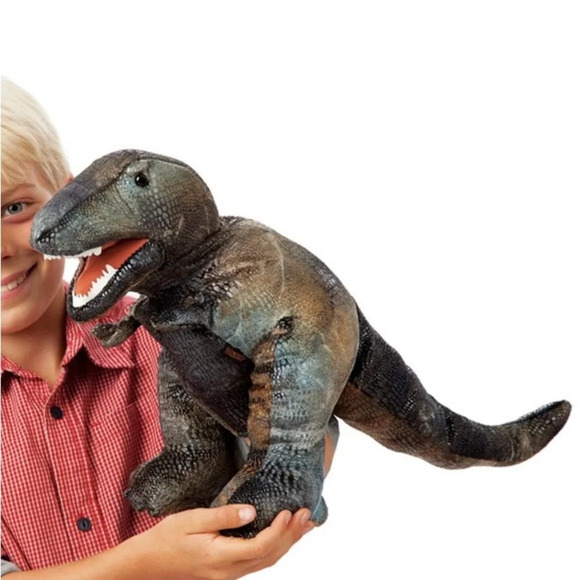 Folkmanis Tyrannosaurus Rex Dinosaur Puppet - Picture 1 of 13